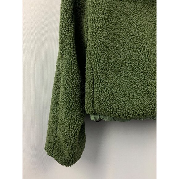 Women’s Love Tree Green Sherpa Sweater Size L - Picture 6 of 10